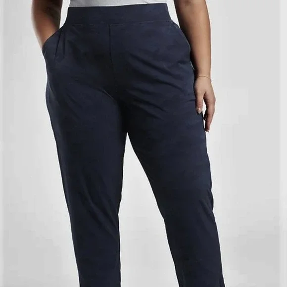 Athleta Brooklyn Ankle Camo Pant size 20 Navy - Picture 4 of 8